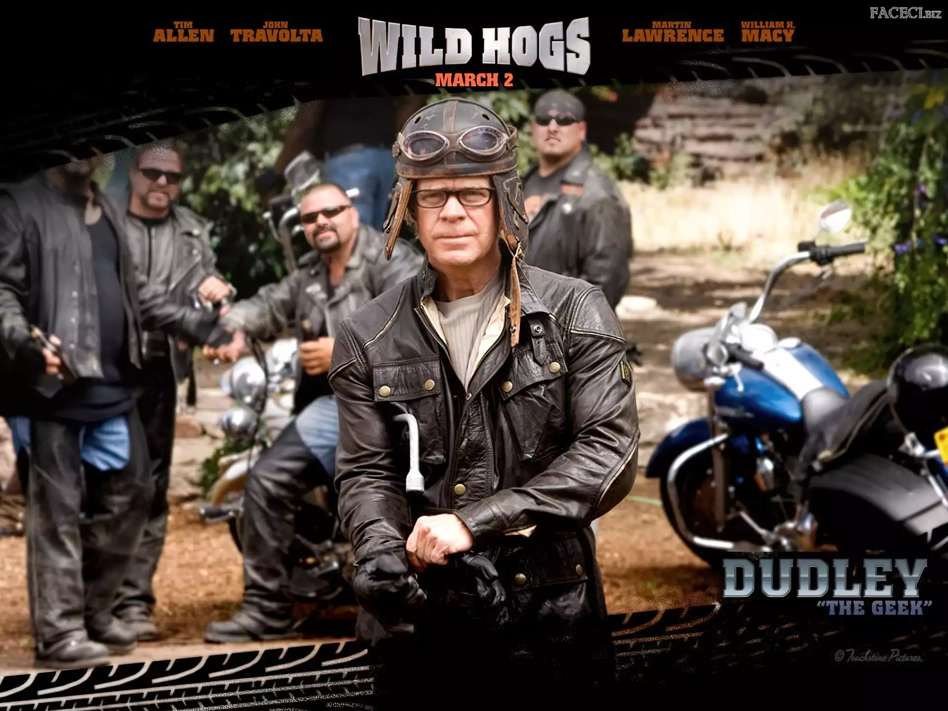 Wild Hogs, William H. Macy, motocykliści